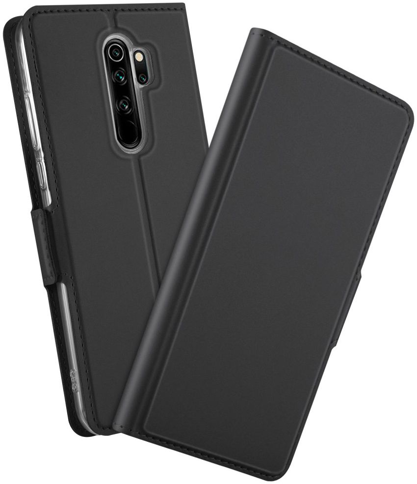 Xiaomi Redmi Note 8 Pro Business Hoesje met Kaarthouder Zwart afbeelding 2