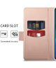Xiaomi Redmi Note 8 Pro Business Hoesje met Kaarthouder Roze Goud