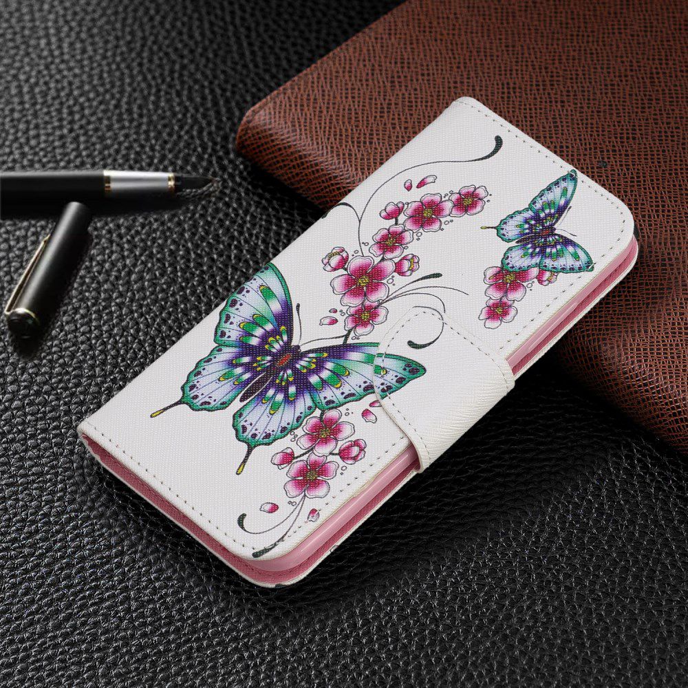 Nokia 2.2 Portemonnee Hoesjes Met Vlinders Print afbeelding 7