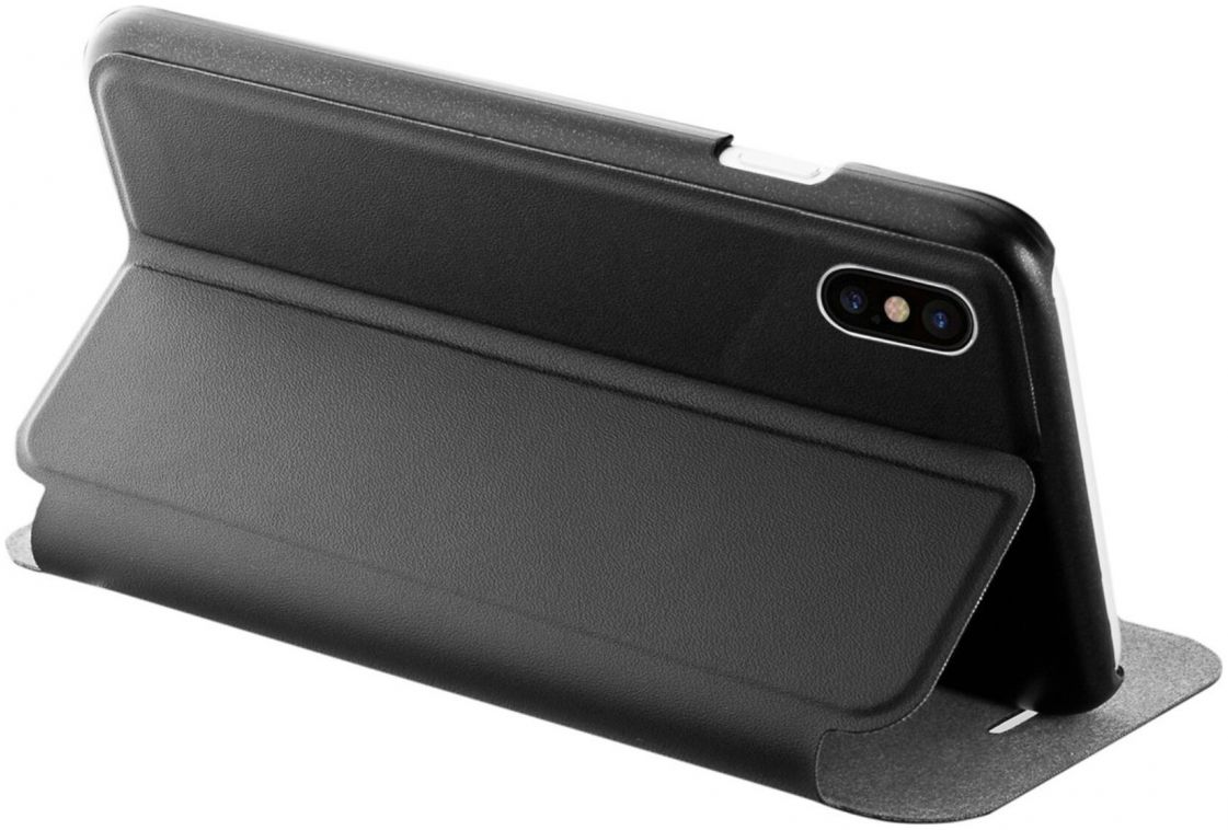 Azuri booklet iPhone X Black afbeelding 3
