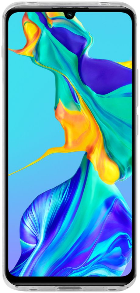 Azuri cover glossy TPU Huawei P30 Transparant afbeelding 2