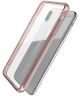 Raptic Glass Plus Apple iPhone XS Max Hoesje Transparant/Roze