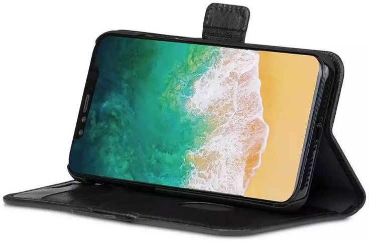 Dbramante bookcover Copenhagen iPhone X Black afbeelding 1