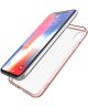 Raptic Glass Plus Apple iPhone XR Hoesje Transparant/Roze