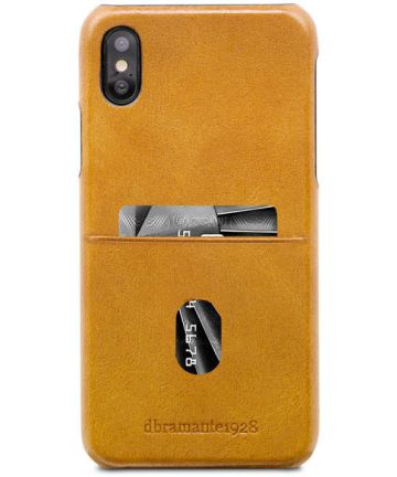 DBramante backcover Tune iPhone X Tan Hoesjes