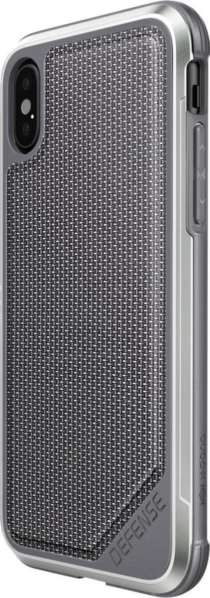 Raptic Lux Apple iPhone XS/X hoesje leather grijs afbeelding 9