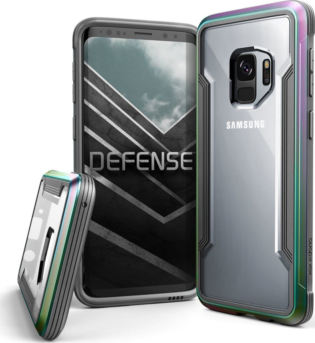 Raptic Shield Samsung Galaxy s9 hoesje iridescent shockproof afbeelding 1