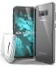 Raptic clearvue Samsung Galaxy s8 hoesje transparant
