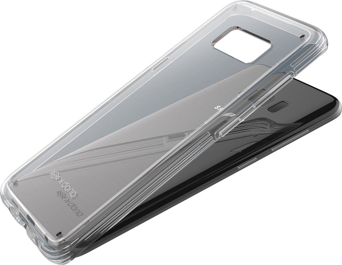 Raptic clearvue Samsung Galaxy s8 hoesje transparant afbeelding 3
