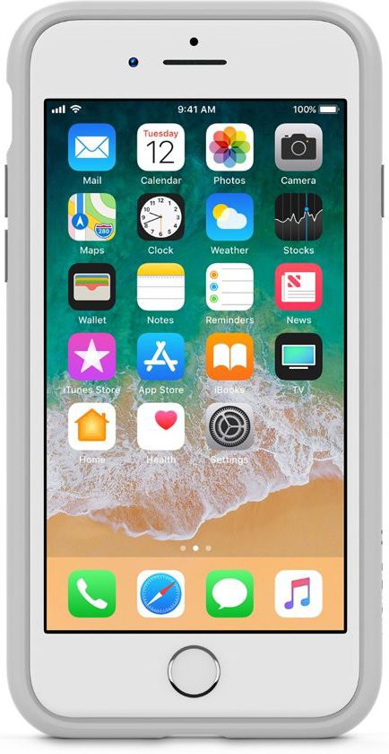 Belkin Air Protect TPU Hoesje iPhone 7 / 8 Zilver Transparant afbeelding 3