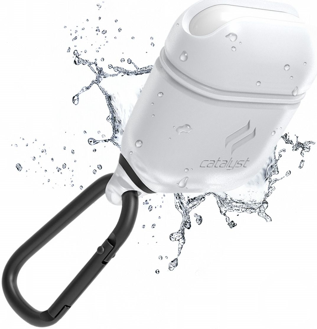 Catalyst Case Waterbestendig Hoesje Apple AirPods Frost White afbeelding 2