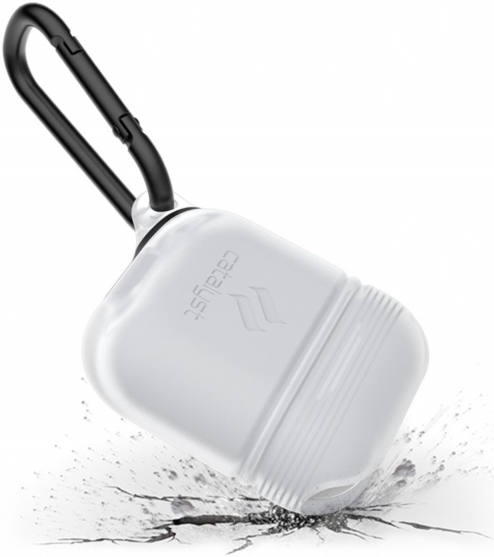Catalyst Case Waterbestendig Hoesje Apple AirPods Frost White afbeelding 3