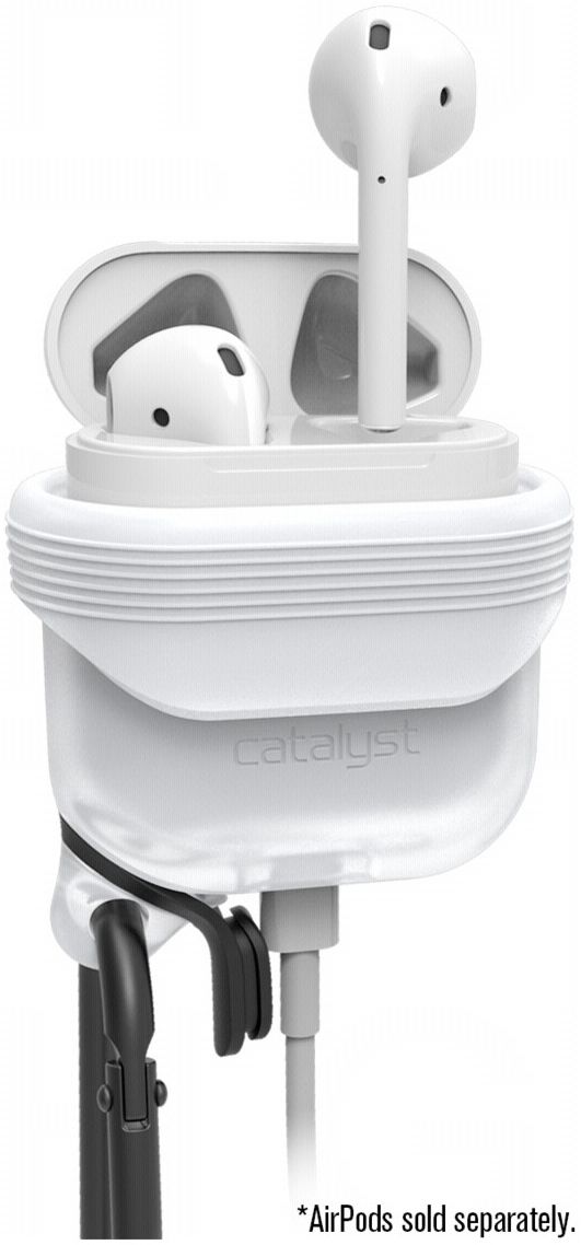 Catalyst Case Waterbestendig Hoesje Apple AirPods Frost White afbeelding 5