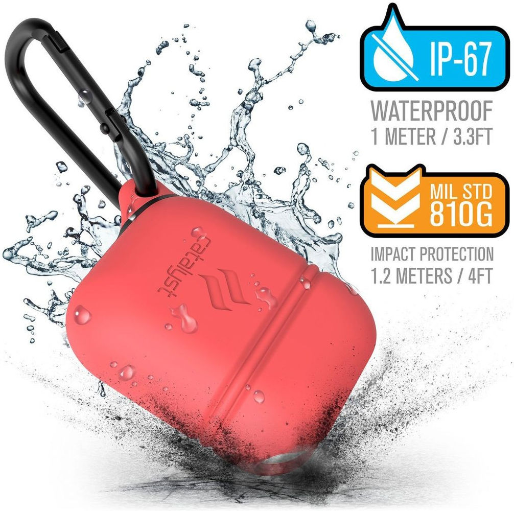 Catalyst Case Waterbestendig Hoesje Apple AirPods Roze afbeelding 2