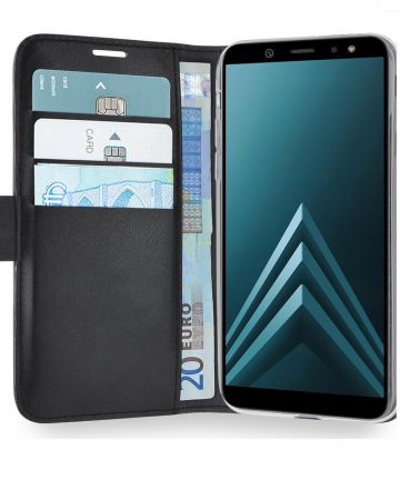 Azuri wallet magnet closure & 3 cardslot Galaxy A6 Hoesjes