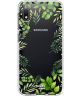 HappyCase Samsung Galaxy A10 Flexibel TPU Hoesje Leaves Print