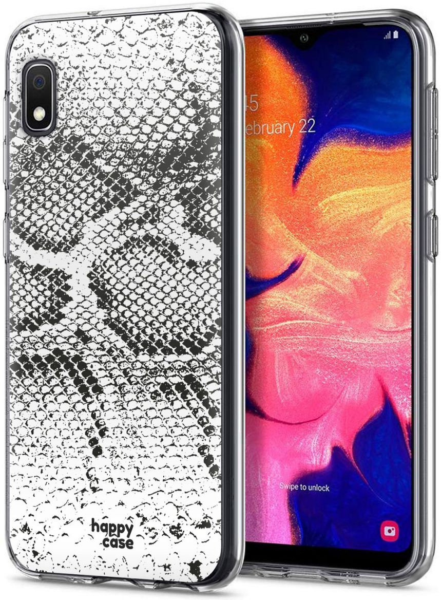 HappyCase Samsung Galaxy A10 Flexibel TPU Hoesje Slangen Print afbeelding 2