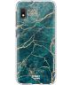 HappyCase Samsung Galaxy A10 Flexibel TPU Hoesje Aqua Marmer Print