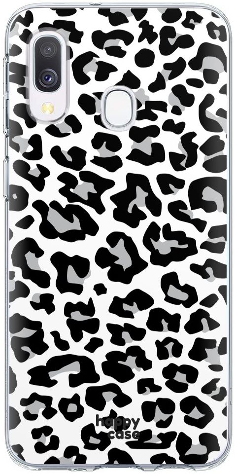 HappyCase Samsung Galaxy A20E Flexibel TPU Hoesje Panter Print afbeelding 1