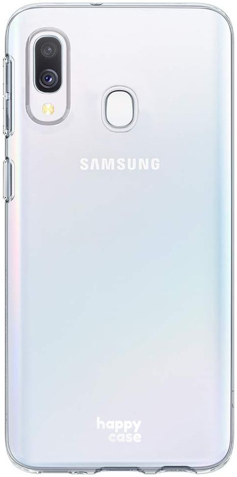 HappyCase Samsung Galaxy A20E Flexibel TPU Hoesje Clear Print afbeelding 1