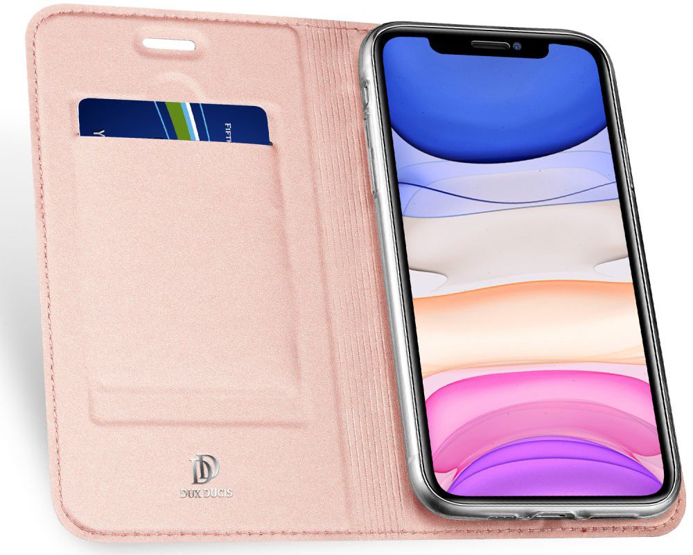 Dux Ducis Skin Pro Series Apple iPhone 11 Hoesje Roze Goud afbeelding 1