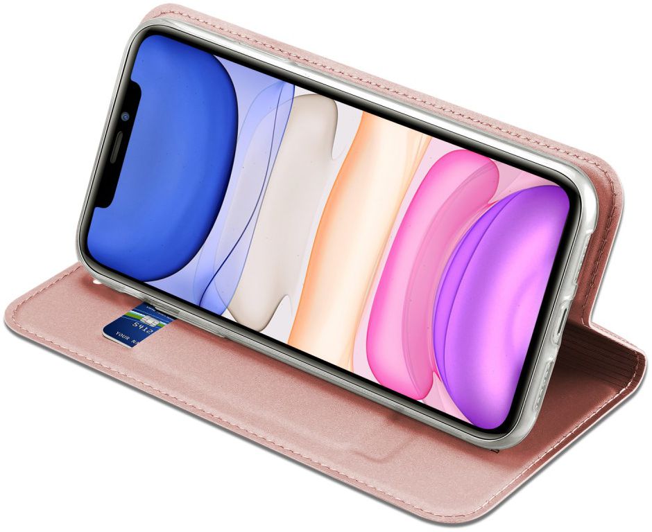 Dux Ducis Skin Pro Series Apple iPhone 11 Hoesje Roze Goud afbeelding 5