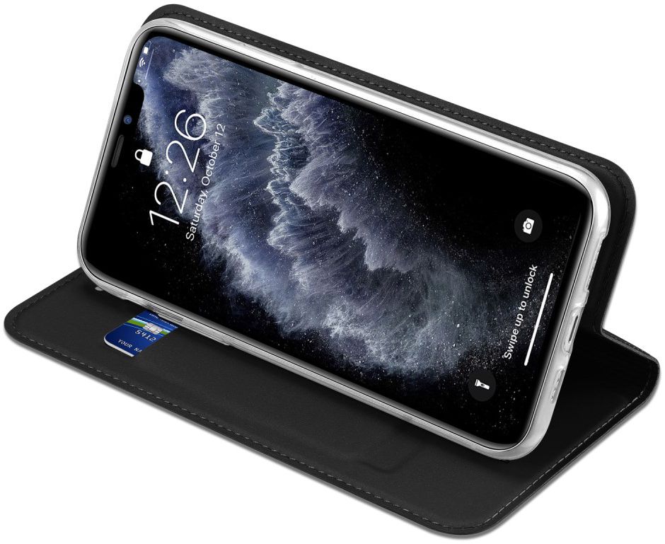 Dux Ducis Skin Pro Series Apple iPhone 11 Flip Hoesje Zwart afbeelding 4