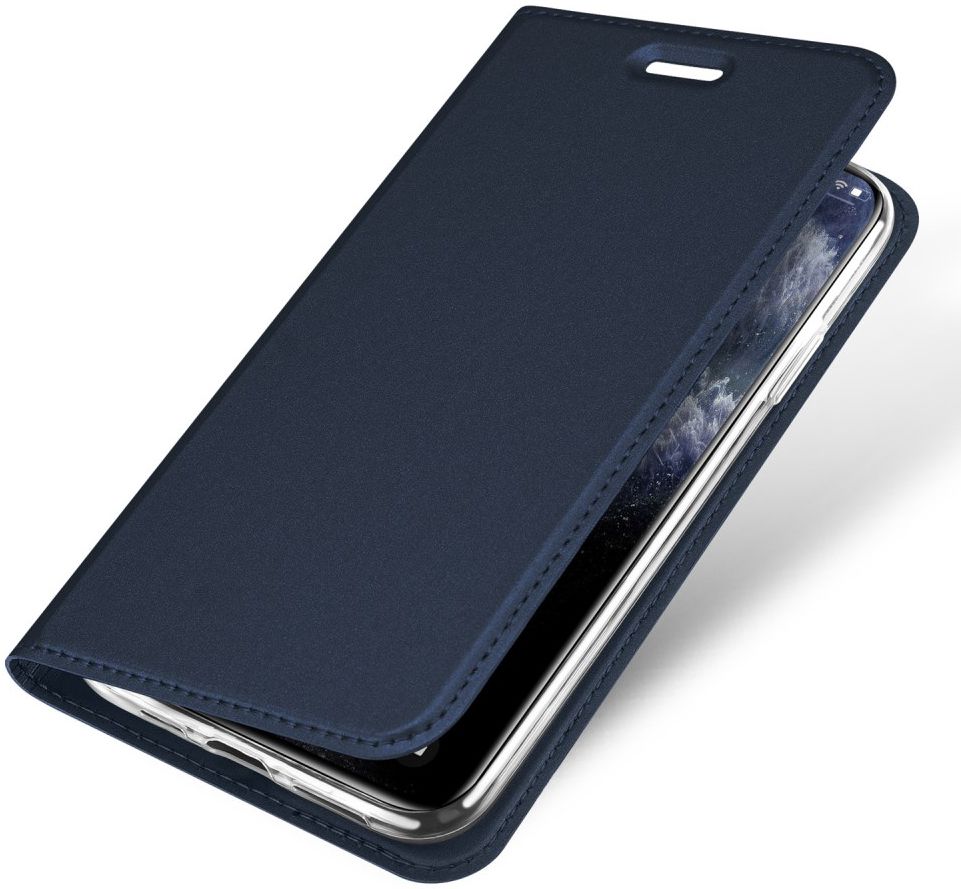 Dux Ducis Skin Pro Series Apple iPhone 11 Pro Max Flip Hoesje Blauw afbeelding 1