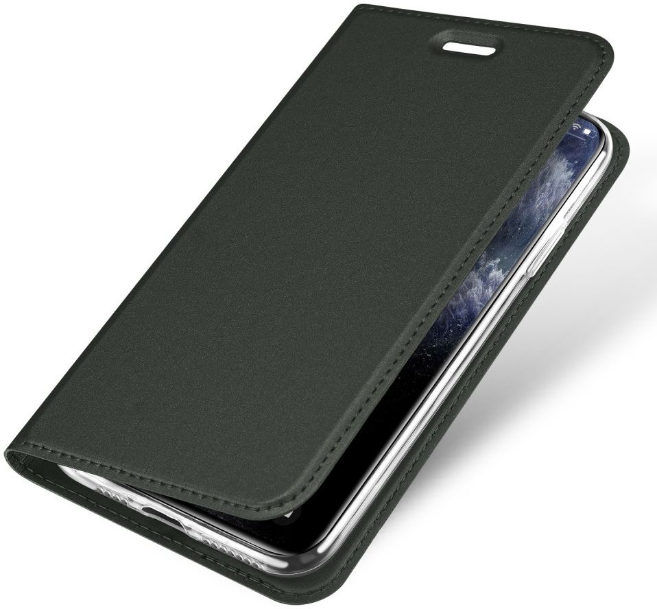 Dux Ducis Skin Pro Series Apple iPhone 11 Pro Max Flip Hoesje Groen afbeelding 1