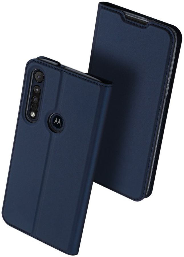 Dux Ducis Skin Pro Series Motorola Moto G8 Plus Flip Hoesje Blauw afbeelding 5