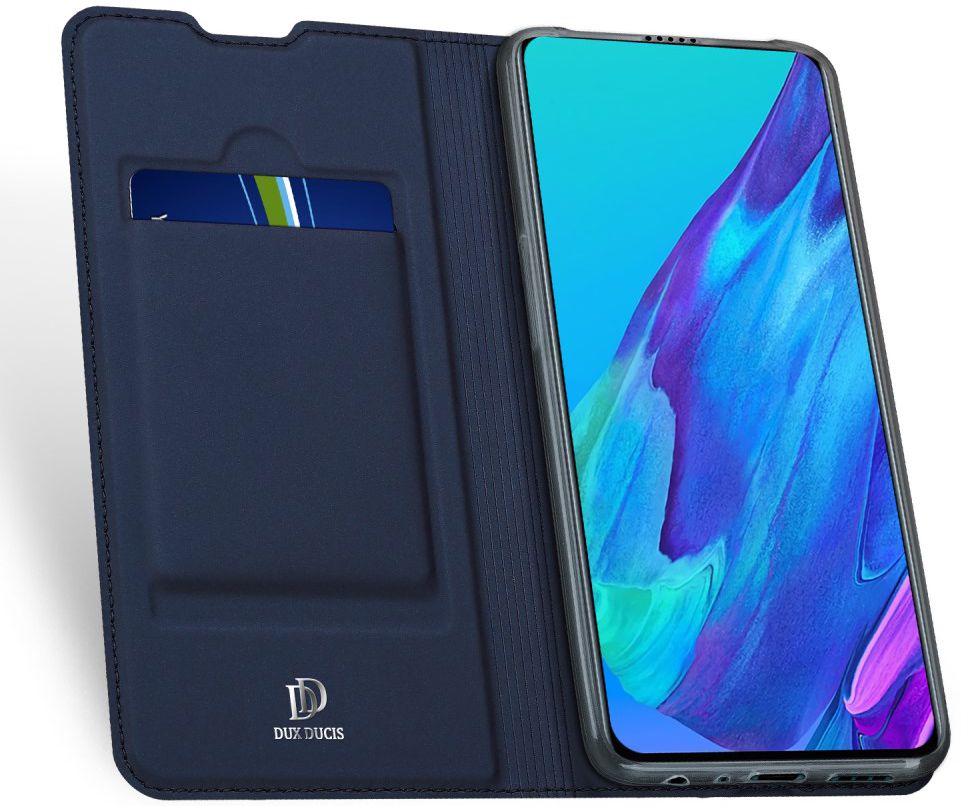Dux Ducis Skin Pro Series Oppo Reno2 Flip Hoesje Blauw afbeelding 2