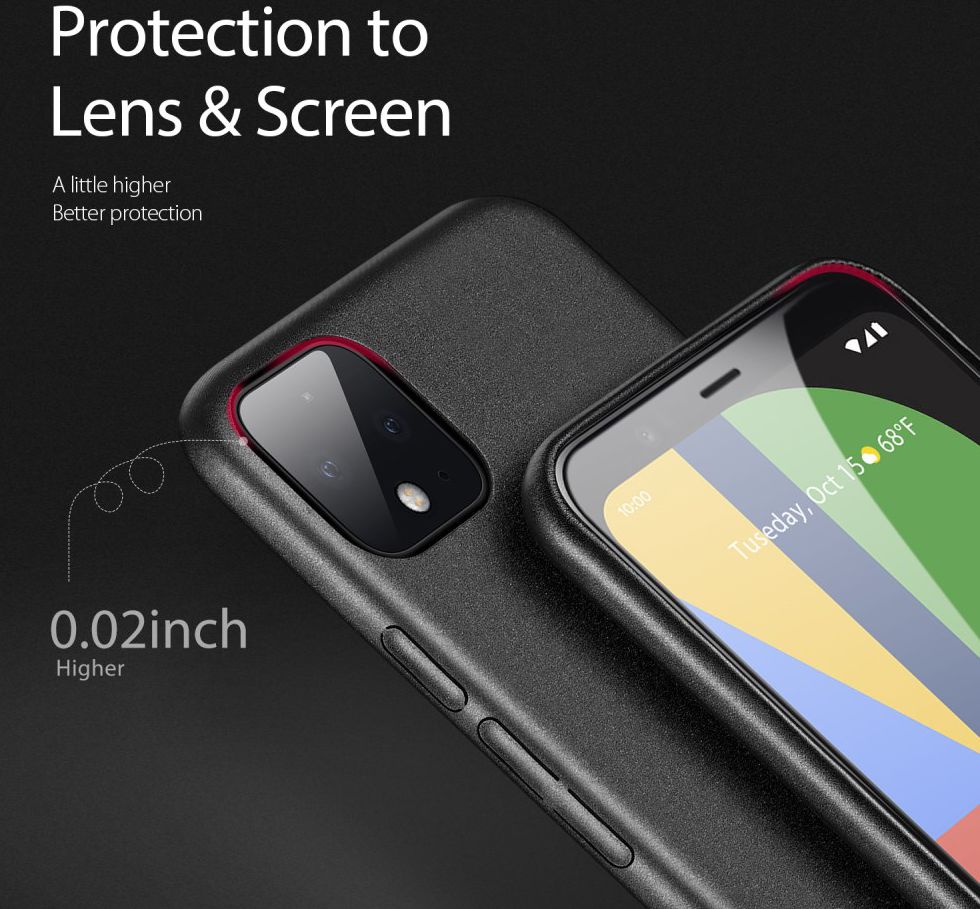 Dux Ducis Skin Lite Series Google Pixel 4 Hoesje Zwart afbeelding 7