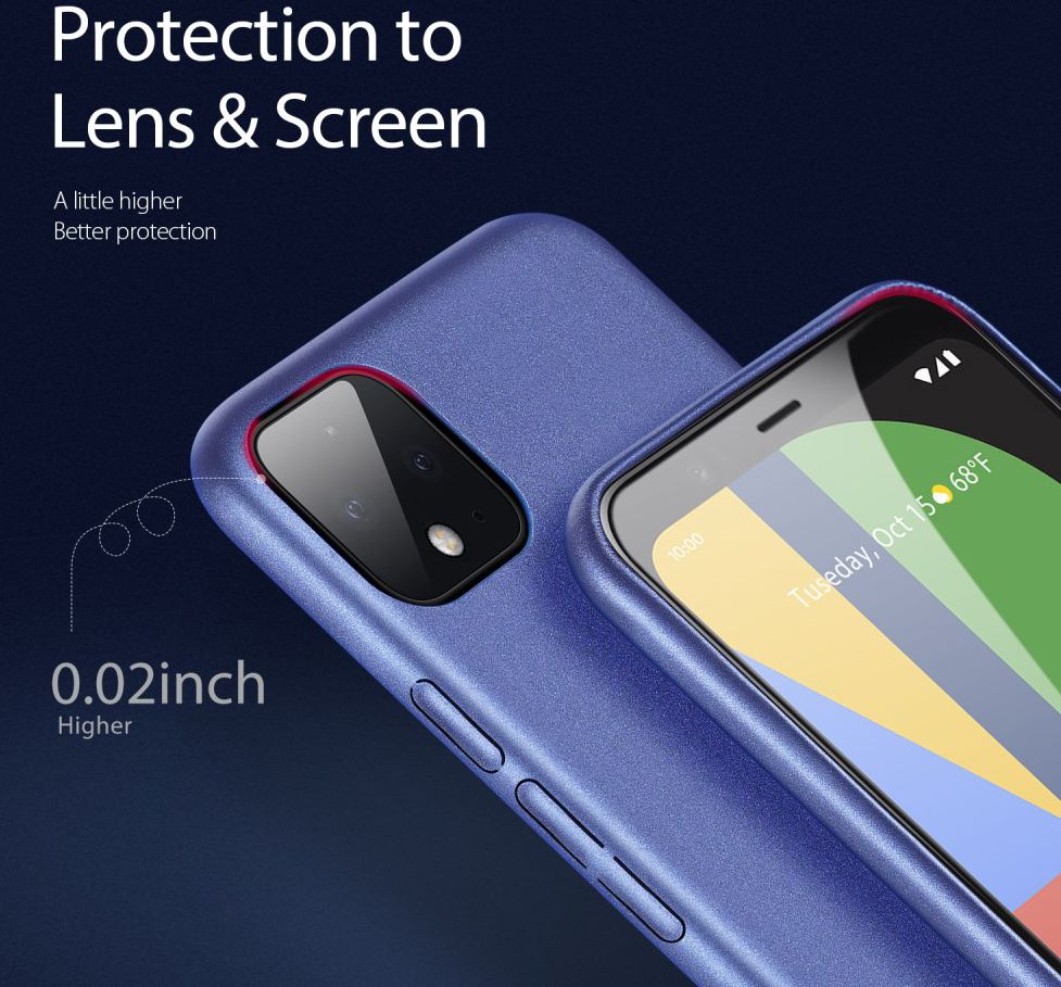 Dux Ducis Skin Lite Series Google Pixel 4 Hoesje Blauw afbeelding 7