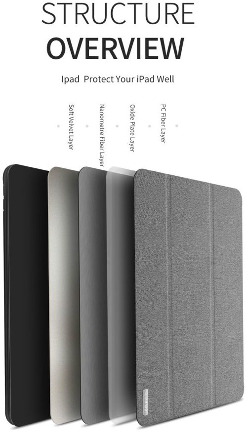Dux Ducis Domo for  iPad Air 2019 / iPad Pro 10.5 (2017)  Zwart afbeelding 9