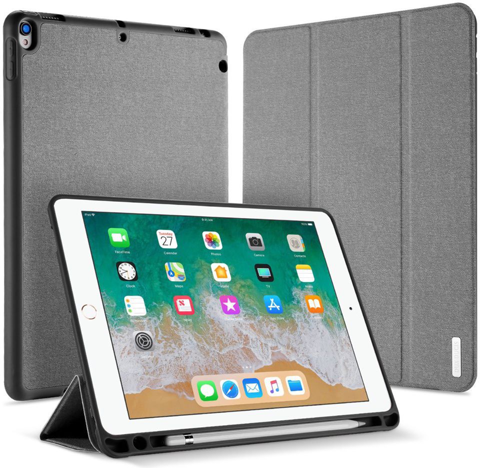 Dux Ducis Domo for iPad Air 2019 / iPad Pro 10.5 (2017) Grijs afbeelding 1