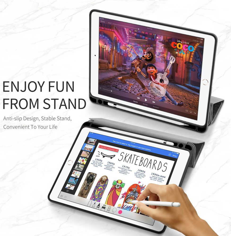 Dux Ducis Domo for iPad Air 2019 / iPad Pro 10.5 (2017) Grijs afbeelding 7