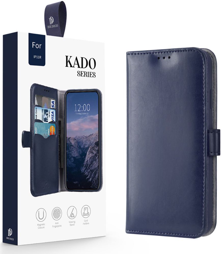 Dux Ducis Kado Series Apple iPhone 11 Hoesje Portemonnee Blauw afbeelding 10