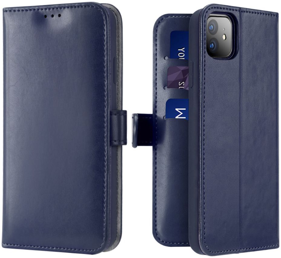 Dux Ducis Kado Series Apple iPhone 11 Hoesje Portemonnee Blauw afbeelding 2