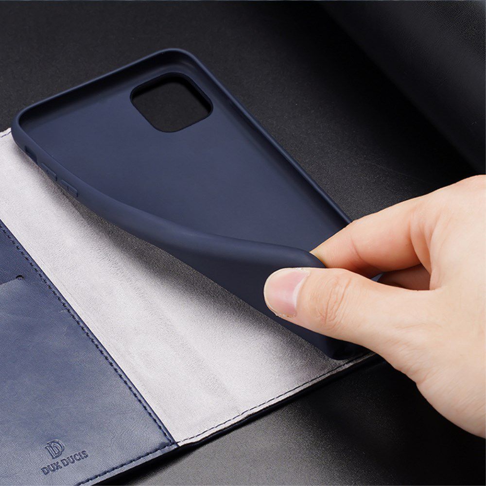 Dux Ducis Kado Series Apple iPhone 11 Pro Max Portemonnee Hoesje Blauw afbeelding 7