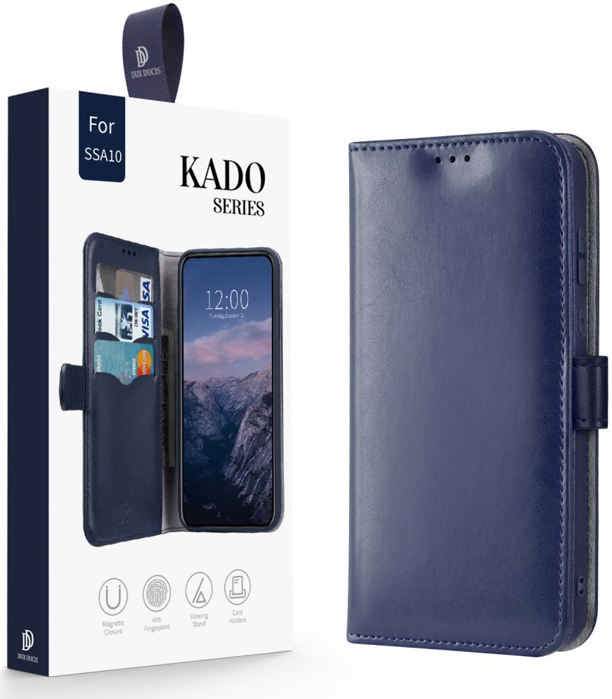 Dux Ducis Kado Series Samsung Galaxy A10 Portemonnee Hoesje Blauw afbeelding 10