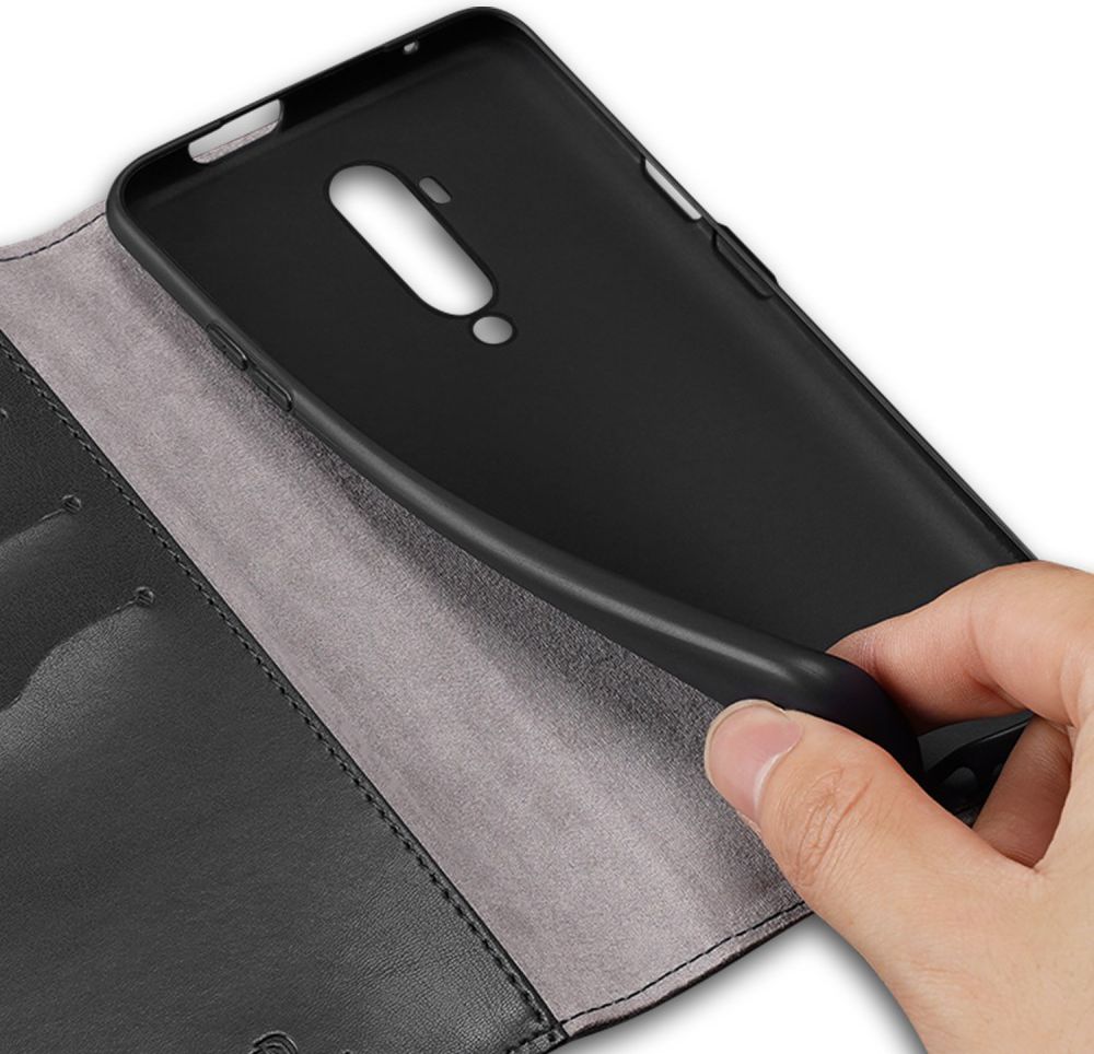 Dux Ducis Kado Series OnePlus 7T Pro Portemonnee Hoesje Zwart afbeelding 7