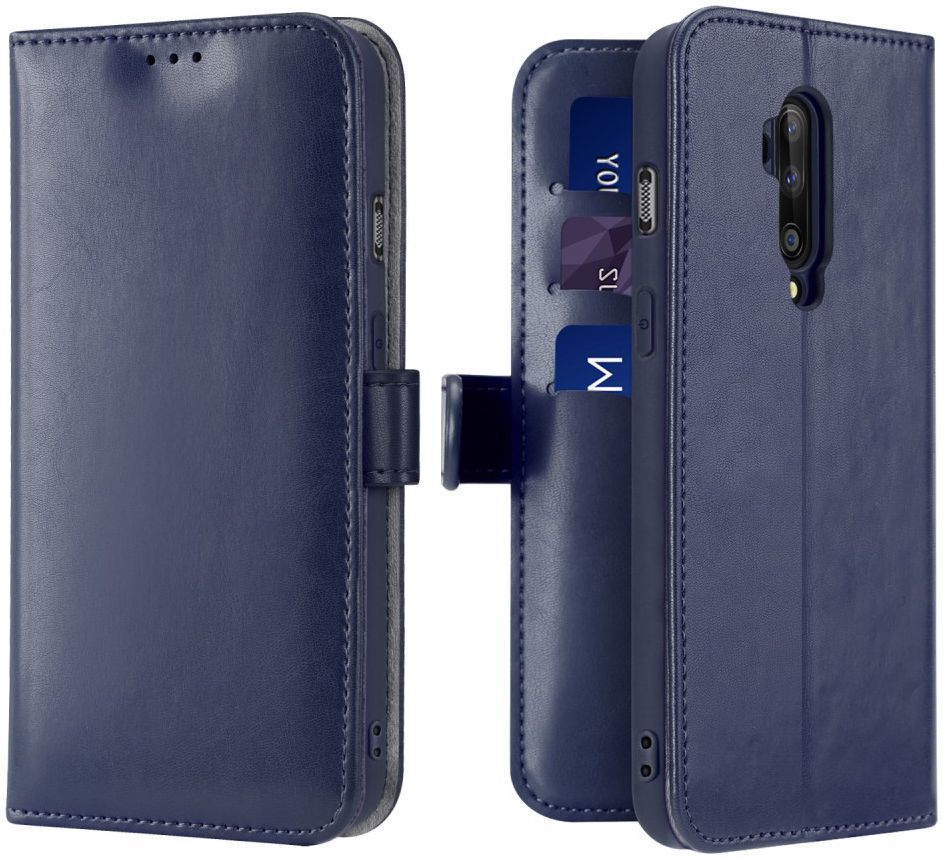 Dux Ducis Kado Series OnePlus 7T Pro Portemonnee Hoesje Blauw afbeelding 2