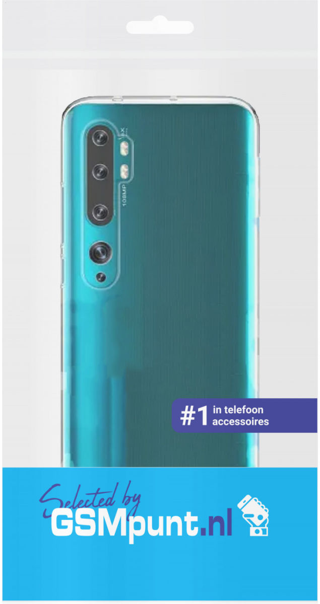 Xiaomi Mi Note 10 (Pro) Hoesje Dun TPU Transparant afbeelding 3