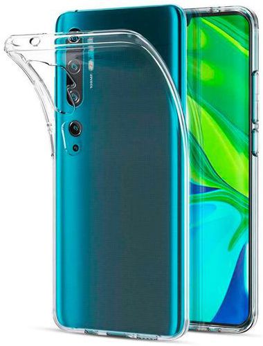 Xiaomi Mi Note 10 (Pro) Hoesje Dun TPU Transparant afbeelding 1
