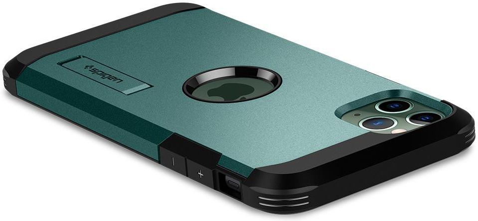 Spigen Tough Armor Case iPhone 11 Pro Max Midnight Green afbeelding 4
