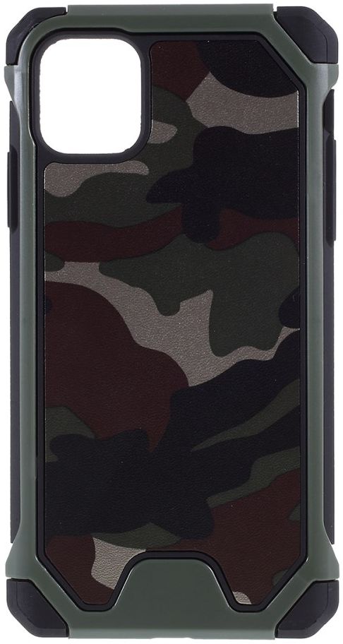 Apple iPhone 11 Hoesje Camouflage Groen afbeelding 1