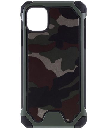 iPhone 11 Pro Max Camouflage hoesje groen Hoesjes
