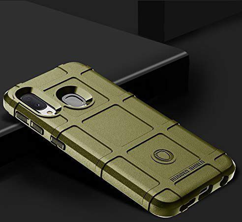Samsung Galaxy A20e Anti-Shock TPU Hybride Hoesje Groen afbeelding 2