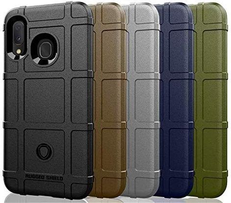 Samsung Galaxy A20e Anti-Shock TPU Hybride Hoesje Groen afbeelding 3