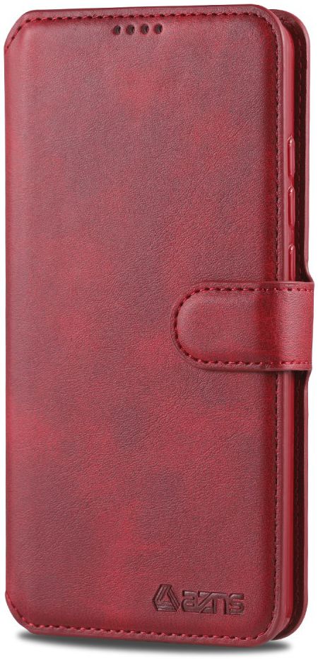 AZNS Samsung Galaxy A20e Portemonnee Stand Hoesje Rood afbeelding 3